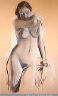 chantal-laatste-houtskool-5 nude woman
