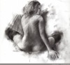 backviewDiane---charcoal nude woman