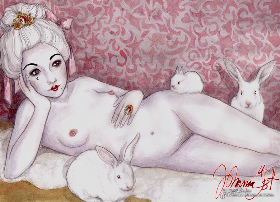 rabbitgirl-Nude art photos