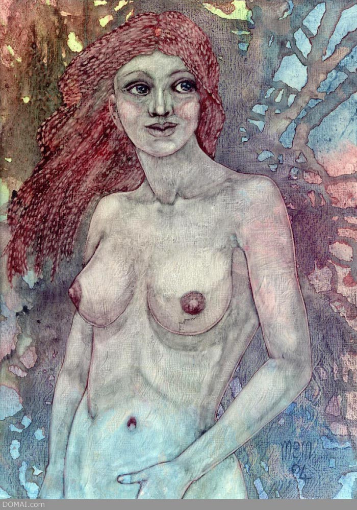 redhead-Nude art photos