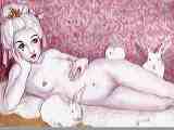rabbitgirl-nude art photos